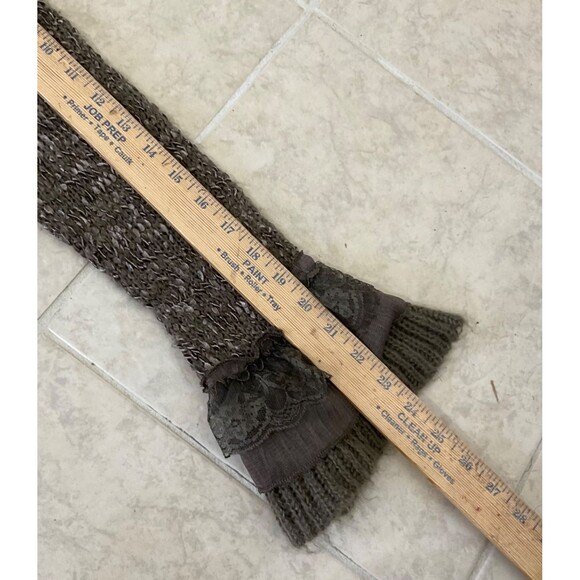 Vtg. Fairy, Whimsy Victorian Wool blend Button Cardigan women’s M Lace Ruffle - Picture 8 of 13